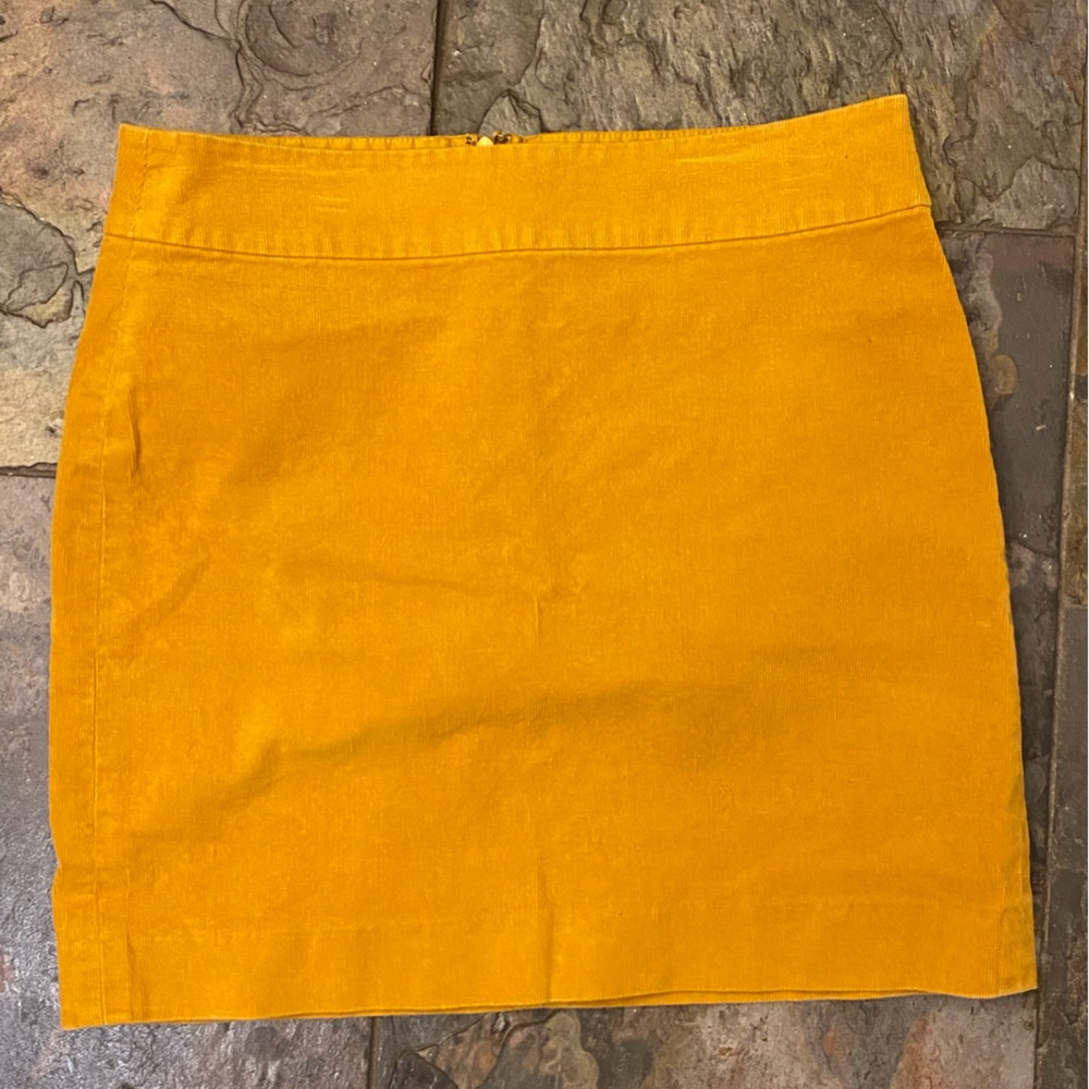 Mustard Yellow Skirt